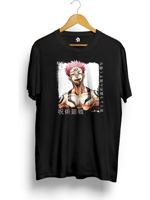 Karikatür Store Sakuna Devils - Jujutsu Kaisen Anime Baskılı Tişört