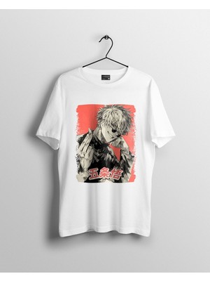 Karikatür Store Jujutsu Kaisen Satoru Gojo Manga Anime Tişört