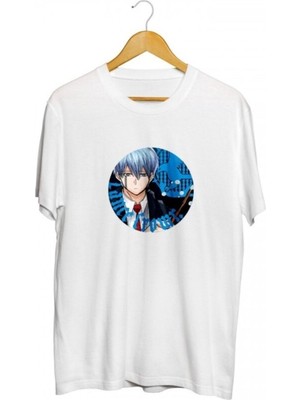 Karikatür Store Mashle Lance Crown Magic And Muscles Anime Baskılı Unisex Tişört