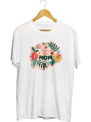 Karikatür Store Yepyeni Anne - Anneler Günü Baskılı Unisex Tişört