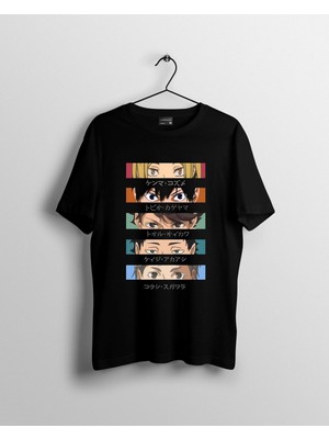 Karikatür Store Haikyuu Setter Squad Graphic Eyes Anime Tişört