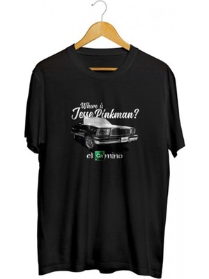 Karikatür Store Where Is Jesse Pinkman Baskılı Unisex Tişört