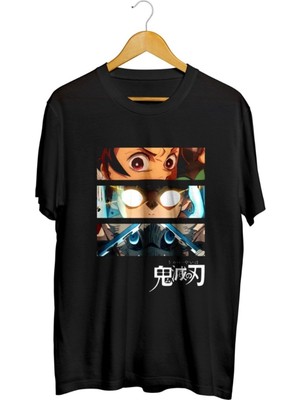 Karikatür Store Slayers Of Demon Anime Baskılı Unisex Tişört