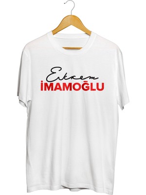 Karikatür Store Ekrem Imamoğlu Imza Baskılı Kaliteli Tişört
