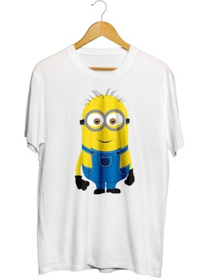 Karikatür Store Minions Baskılı Unisex Tişört