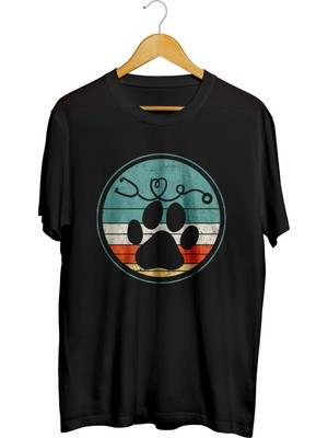 Karikatür Store Veteriner Kedi Patisi Baskılı Kaliteli Unisex Tişört