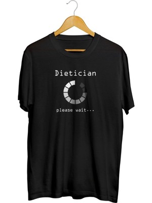 Karikatür Store Diyetisyen Lütfen Bekleyiniz Baskılı Unisex Tişört