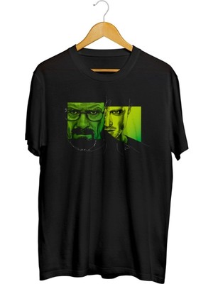 Karikatür Store Breaking Bad Baskılı Unisex Tişört
