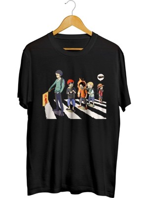 Karikatür Store One Piece Childhood Anime Baskılı Unisex Tişört
