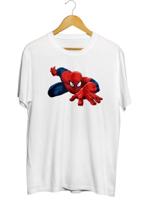 Karikatür Store Spider-Man May Parker Baskılı Unisex Tişört