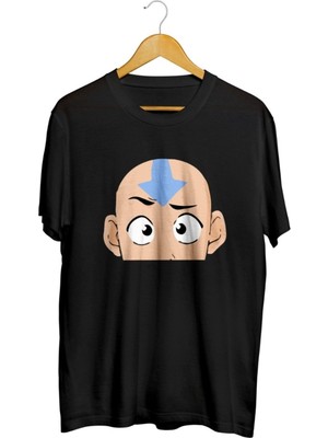Karikatür Store Aang Avatar Baskılı Unisex Tişört