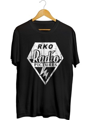 Karikatür Store Radyo Baskılı Unisex Tişört