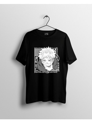 Karikatür Store Jujutsu Kaisen Yuji Tadori Manga Anime Tişört