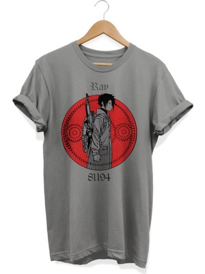 Karikatür Store Ray - Promised Neverland Anime Baskılı Oversize Tişört
