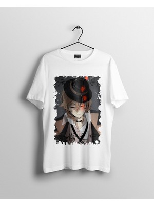 Karikatür Store Bungou Stray Dogs Chuuya Nakahara Anime Tişört