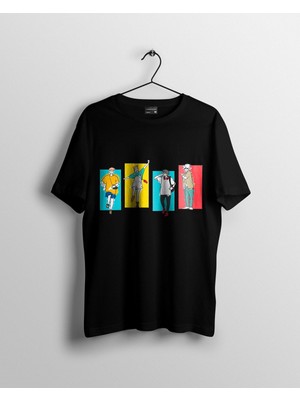 Karikatür Store Jujutsu Kaisen Ending Pose Anime Tişört