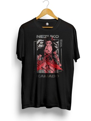 Karikatür Store Nezuko - Demon Slayer Anime Baskılı Tişört