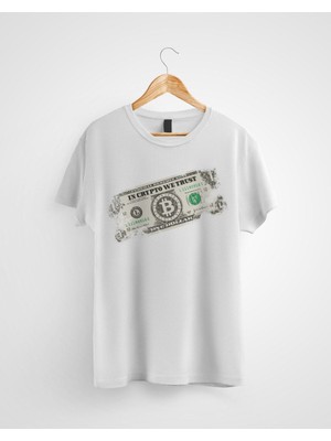 Karikatür Store Bitcoin Kripto Para Esprili Baskılı Tişört