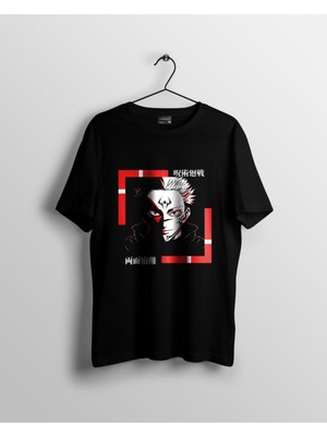 Karikatür Store Jujutsu Kaisen Sukuna Manga Anime T-Shirt