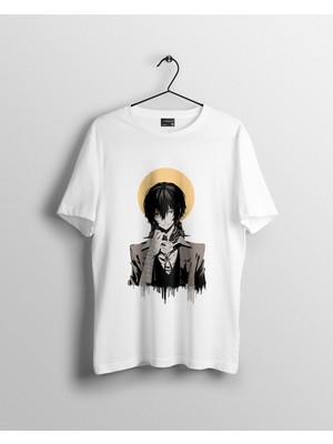 Karikatür Store Bongou Stray Dogs Dazai Osamu Poster Anime Tişört