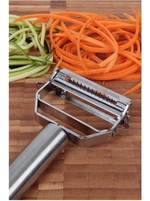 Çelik Ikili Jülyen & Jullien Titan Doğrayıcı Sebze Meyve Soyacağı