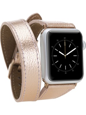 Mulvxurg  URG02 Apple Watch Uyumlu Deri Kordon 38-40-41MM Dt Rg2 (Mulvix)