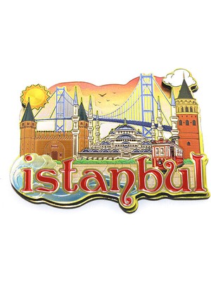 Kapamarka Istanbul Temalı Magnet Model 14
