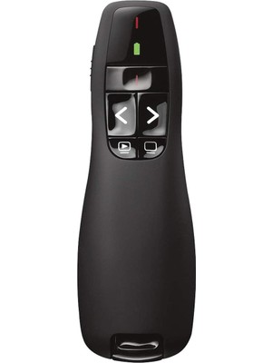 Hall Breathe Kablosuz Sunum Cihazı, Yön Tuşları, Lazer Işaretleyici, Öğretmen Kalemi, Siyah Renk