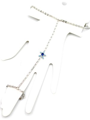 Taşlı Yıldız Şahmeran - Gümüş