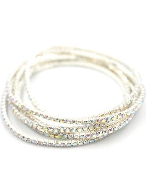 Kapamarka 6'lı Lastikli Bileklik - Çok Renkli