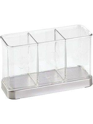 Akrilik ve Çelik Tabanlı Tezgah Üstü Kaşıklık, Şık ve Fonksiyonel Tasarım