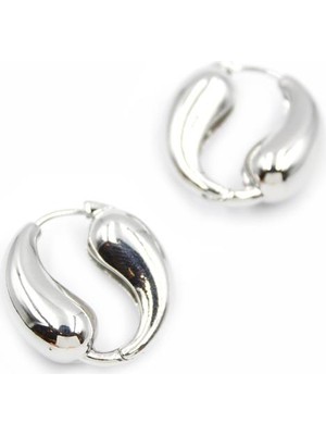 Damla Küpe - Gümüş