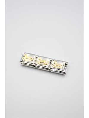 Kapamarka 3'lü Charm - Gümüş