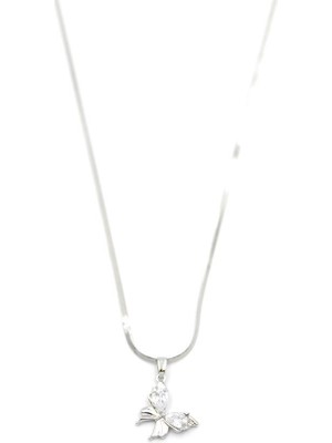 Kelebek Kolye - Gümüş