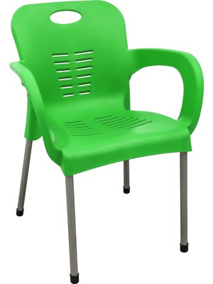 Mandella Nil Koltuk Demir Ayaklı Yeşil