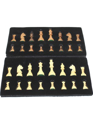 Kapamarka Ahşap Satranç Taşı No 3