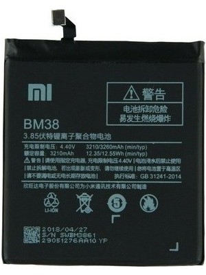 Xiaomi Mi 4s Uyumlu Batarya BM38