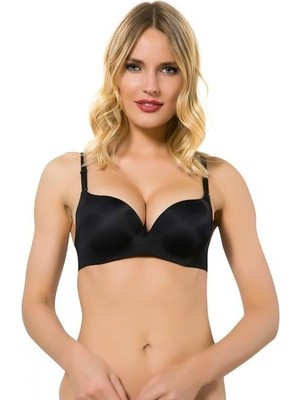 Belvü Double Push-up Sütyen | Siyah 1140