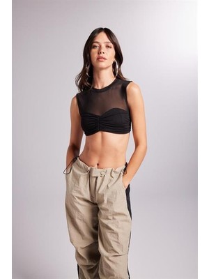 Markano Buterfly Bluz Siyah