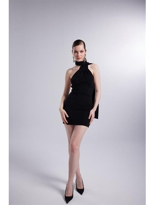 Markano Bella Elbise Siyah