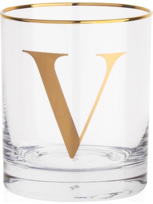 Decorium V Harfi 300 ml Viski Bardağı 9-01010620