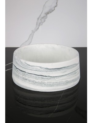 Beton Havluluk Banyo Tuvalet Wc Çok Amaçlı Düzenleyici Tabak 20 cm