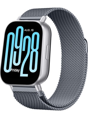 Redmi Watch 5 Active Redmi 5 Lite Uyumlu Kordon Manyetik Milanese Loop Metal Kordon