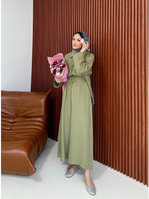 Asu Müslin Kumaş Pantolonlu Ikili Takım