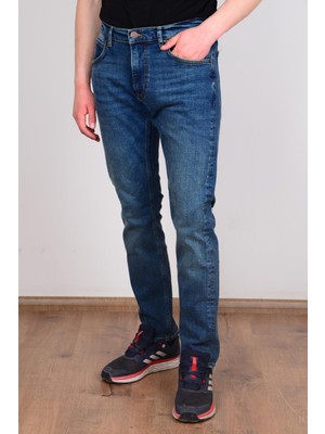 Lee L719043XT Luke Lacivert Erkek Kot Pantolon