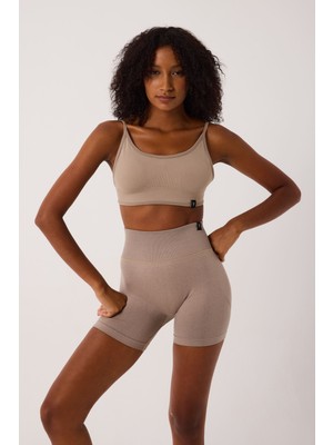 Aura Askılı Sırt Detaylı Spor Sütyeni Bra