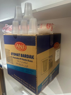 Anı Plastik Bardak 180 cc 1 Koli 3000 Adet
