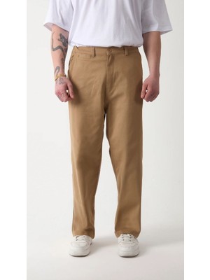 Bağcıklı Baggy Gabardin Erkek Pantolon