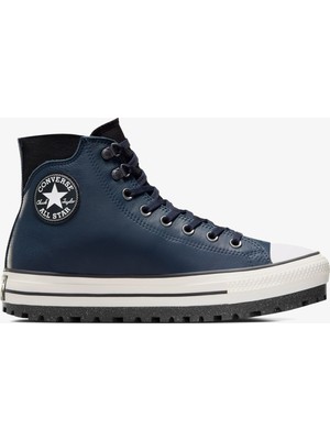 Converse Chuck Taylor All Star City Trek Unisex Lacivert Deri Bot.401