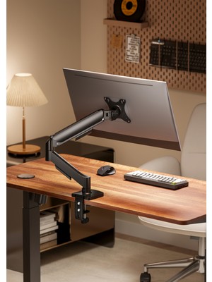 Voltix 17-32" LCD / LED Monitör Tutucu Kol, Amortisörlü, 2-9 kg Taşıma Kapasiteli, VESA Monitör Kolu